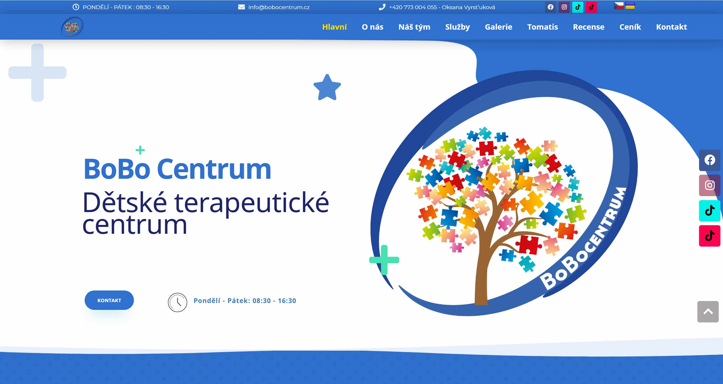 Dětské terapeutické centrum – BoBo Centrum